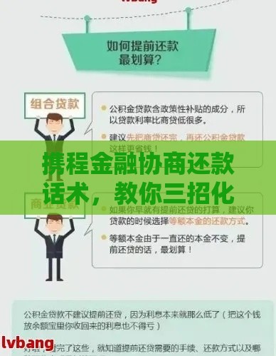 携程金融协商还款话术，教你三招化解贷款压力