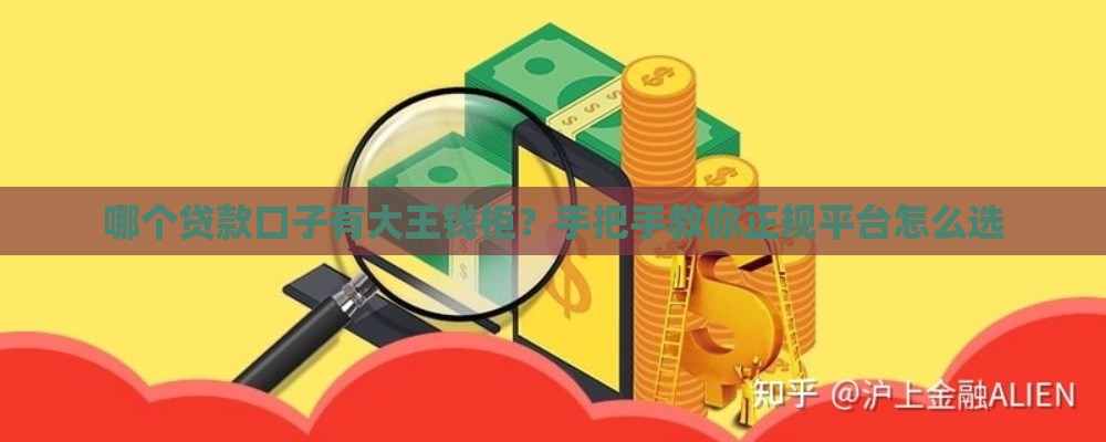 哪个贷款口子有大王钱柜？手把手教你正规平台怎么选