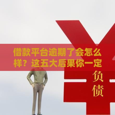 借款平台逾期了会怎么样？这五大后果你一定要知道！