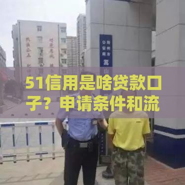 51信用是啥贷款口子？申请条件和流程全解析