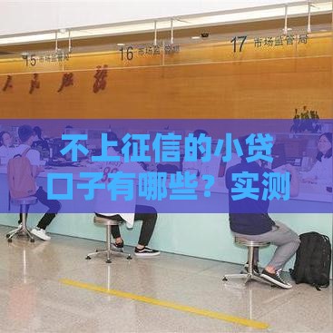 不上征信的小贷口子有哪些？实测5大秒批平台