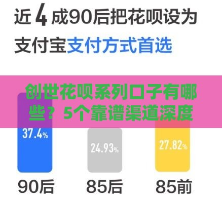 创世花呗系列口子有哪些？5个靠谱渠道深度解析