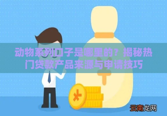 动物系列口子是哪里的？揭秘热门贷款产品来源与申请技巧