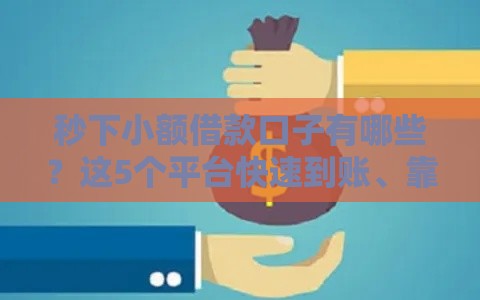 秒下小额借款口子有哪些？这5个平台快速到账、靠谱推荐