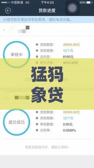 猛犸象贷款属于什么口子？资深用户真实测评