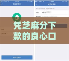 凭芝麻分下款的良心口子盘点 这几个平台亲测放款快