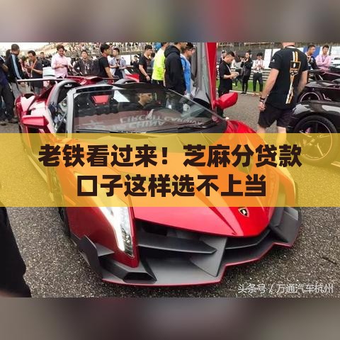 老铁看过来！芝麻分贷款口子这样选不上当