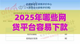 2025年哪些网贷平台容易下款？实测这10个口子通过率高、放款快！