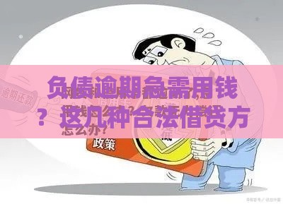 负债逾期急需用钱？这几种合法借贷方式能解燃眉之急
