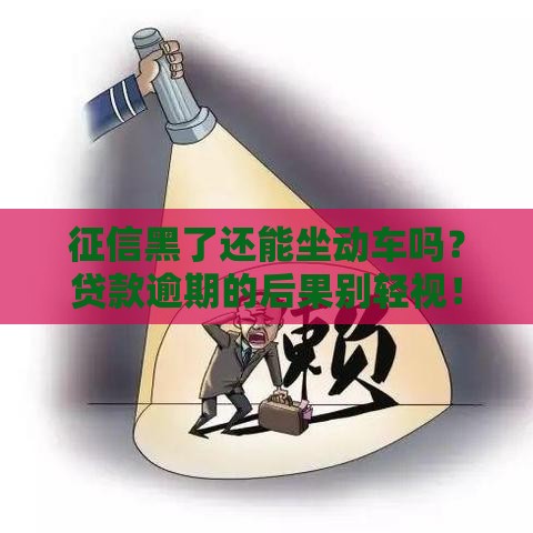 征信黑了还能坐动车吗？贷款逾期的后果别轻视！