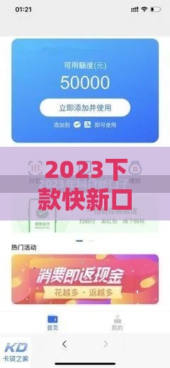 2023下款快新口子推荐攻略