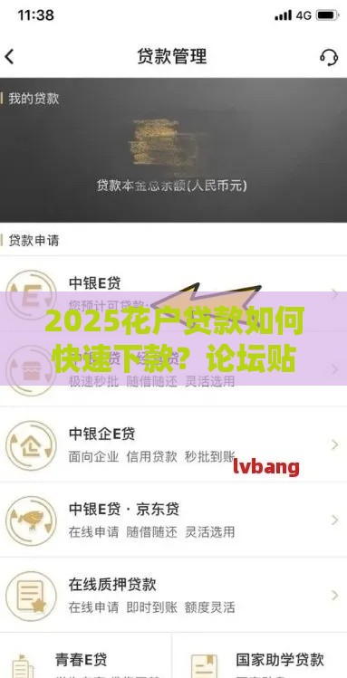 2025花户贷款如何快速下款？论坛贴吧热议攻略全解析！