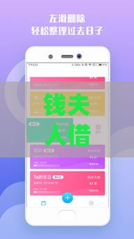 钱夫人借款app是哪个平台的口子？真实评测+避坑指南来啦！
