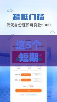 这5个短期好下款平台实测靠谱