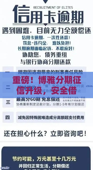 重磅！博雅分期征信升级，安全借贷更省心