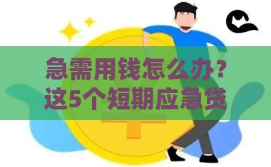 急需用钱怎么办？这5个短期应急贷款渠道帮你救急！