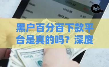 黑户百分百下款平台是真的吗？深度揭秘避坑指南