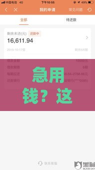 急用钱？这些借款平台不看征信也能快速放款！