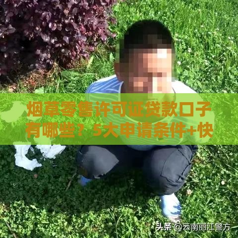 烟草零售许可证贷款口子有哪些？5大申请条件+快速下款攻略！