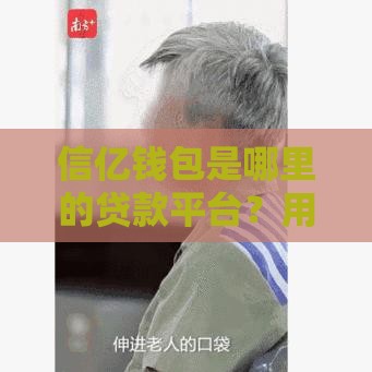 信亿钱包是哪里的贷款平台？用户实测解析这口子靠不靠谱