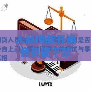 人品借款开通会员能下款？真实经历分享，这些细节要注意！
