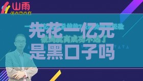 先花一亿元是黑口子吗？真实测评+避坑指南 看完再决定！
