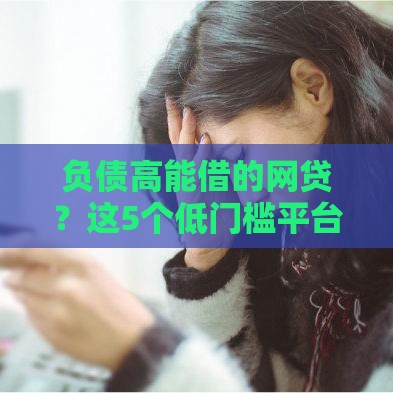 负债高能借的网贷？这5个低门槛平台帮你应急
