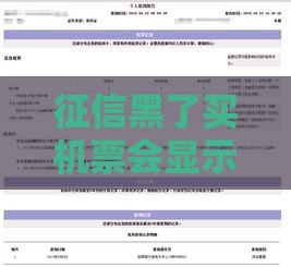 征信黑了买机票会显示吗？3点影响贷款审批！