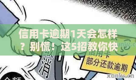 信用卡逾期1天会怎样？别慌！这5招教你快速补救