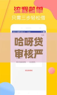 哈呀贷审核严格吗？通过率到底高不高？真实用户经验分享！