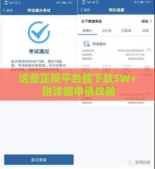 这些正规平台能下款5W+ 附详细申请攻略
