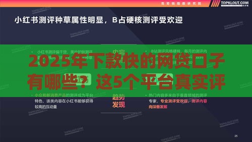 2025年下款快的网贷口子有哪些？这5个平台真实评测+避坑指南