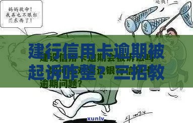 建行信用卡逾期被起诉咋整？三招教你化解危机