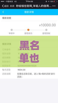 黑名单也能借钱？这5个网贷平台真实分享，急用钱别错过！