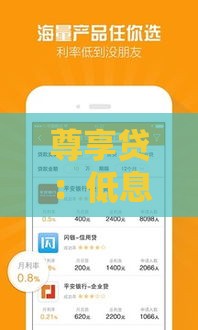 尊享贷：低息快审的优质贷款方案解析
