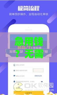 急用钱？无需实名手机借款口子靠谱推荐试试！