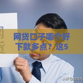 网贷口子哪个好下款多点？这5个平台通过率高到离谱