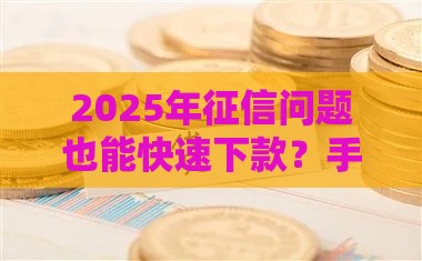 2025年征信问题也能快速下款？手把手教你避坑技巧！