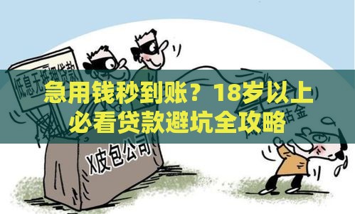 急用钱秒到账？18岁以上必看贷款避坑全攻略