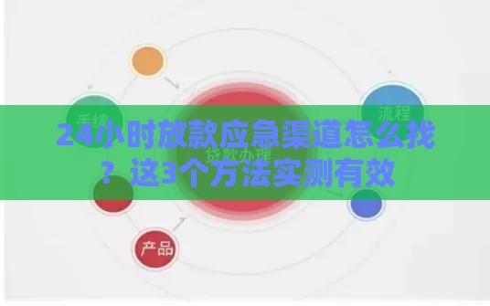24小时放款应急渠道怎么找？这3个方法实测有效