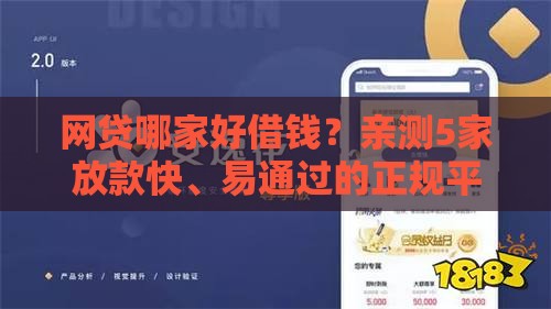 网贷哪家好借钱？亲测5家放款快、易通过的正规平台！