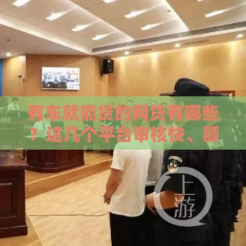 有车就能贷的网贷有哪些？这几个平台审核快、额度高！