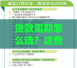 贷款周期怎么选？这些口子的避坑指南，帮你灵活周转资金！