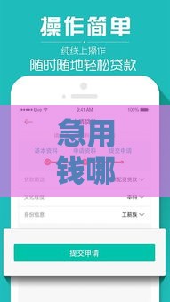 急用钱哪里能借？盘点5个正规靠谱的借款渠道