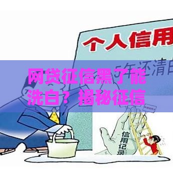 网贷征信黑了能洗白？揭秘征信修复的正确姿势