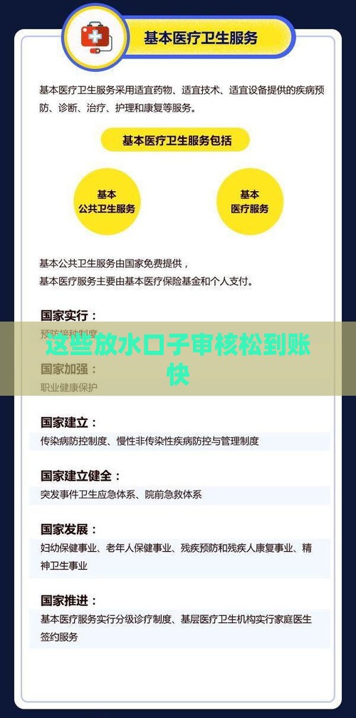 这些放水口子审核松到账快