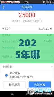 2025年哪些贷款口子容易下款？实测推荐这5个靠谱平台！