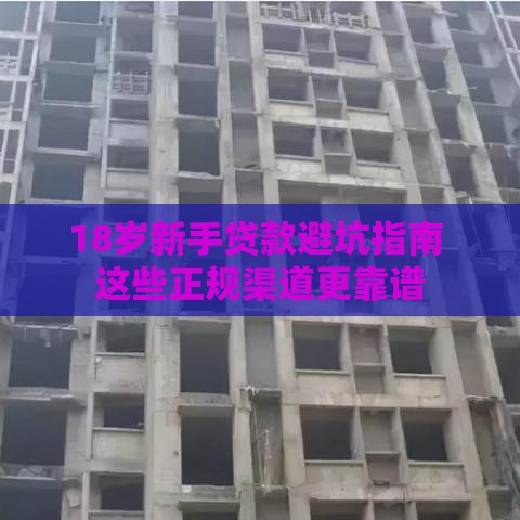 18岁新手贷款避坑指南 这些正规渠道更靠谱