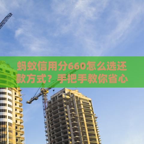 蚂蚁信用分660怎么选还款方式？手把手教你省心攻略