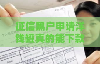 征信黑户申请洋钱罐真的能下款吗？实测经验+避坑指南